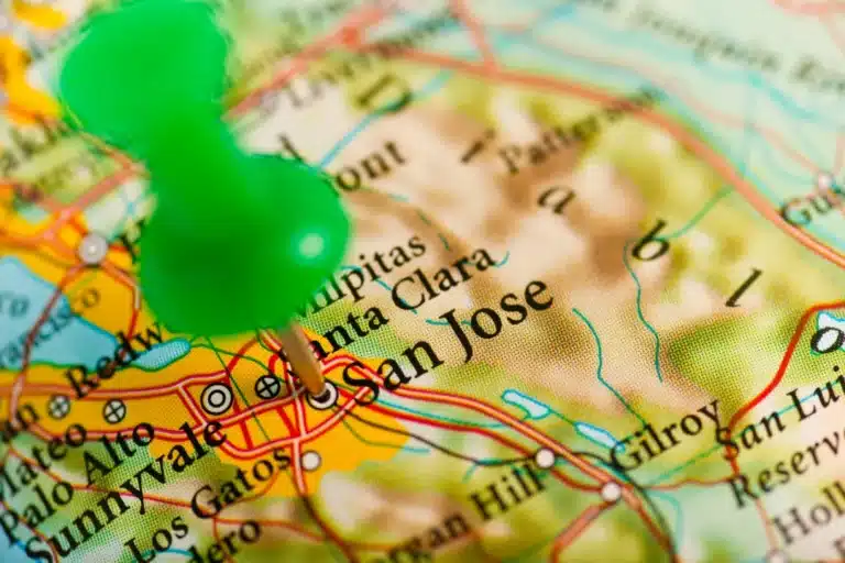 San Jose CA local digital marketing services map — Tower 25