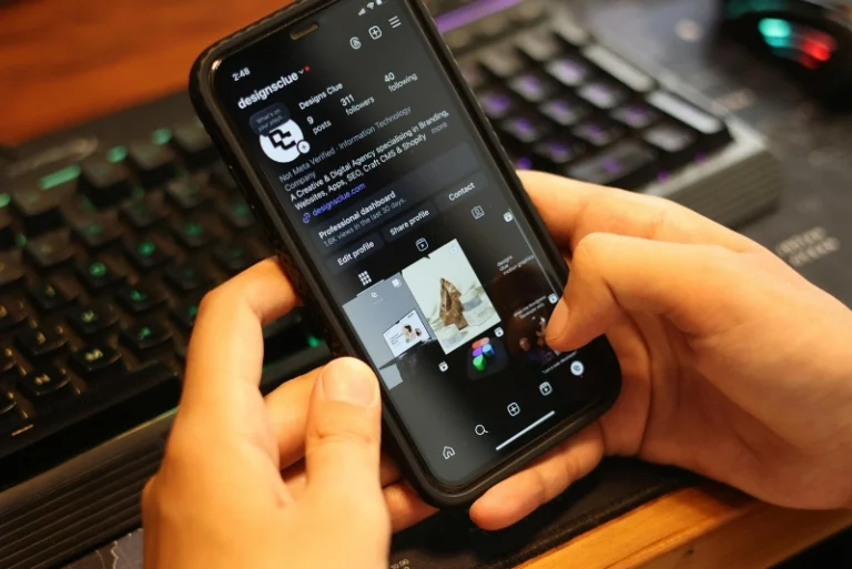 A step-by-step guide on using Instagram Stories on an iPhone, featuring screenshots of the app interface.